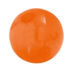 Ballon de plage publicitaire personnalisé transparent et coloré Mini couleur orange