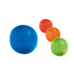 Ballon de plage publicitaire transparent et coloré diverses couleurs