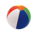 Ballon de plage gonflable multicolore en PVC opaque couleur multicolore