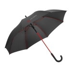 Parapluie résistant au pongé 190T avec baleines colorées Ø104 Trend couleur rouge image avec logo