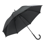 Parapluie coloré polyester 190T avec poignée caoutchouc Ø104 Rainfall couleur noir
