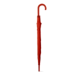 Parapluie coloré polyester 190T avec poignée caoutchouc Ø104 Rainfall couleur rouge première vue