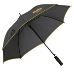 Parapluie publicitaire automatique avec revers coloré Ø104 Rainstorm couleur jaune image avec logo