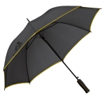 Parapluie publicitaire automatique avec revers coloré Ø104 Rainstorm couleur jaune