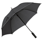 Parapluie publicitaire automatique avec revers coloré Ø104 Rainstorm couleur argenté mat