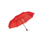 Parapluie personnalisable pliant de haute qualité Ø98 Downtown couleur rouge