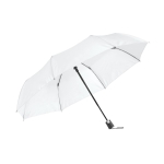 Parapluie personnalisable pliant de haute qualité Ø98 Downtown couleur blanc