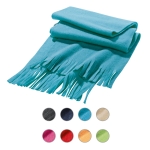 Écharpe personnalisée en polaire colorée Foulard Colors diverses couleurs