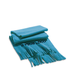 Écharpe personnalisée en polaire colorée Foulard Colors avec zone d'impression