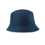 Bob en toile en coton et polyester 220 g/m² couleur bleu