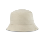 Bob en toile en coton et polyester 220 g/m² couleur beige
