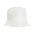 Chapeau style Panama en polyester idéal pour les journées chaudes couleur blanc