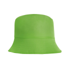 Chapeau style Panama en polyester idéal pour les journées chaudes couleur vert clair