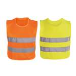 Gilet réfléchissant avec fermeture latérale pour enfants Reflex Kids diverses couleurs