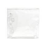 Trousse de toilette pas cher transparente PVC étanche Globetrotter couleur blanc première vue