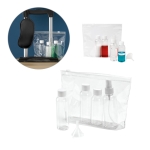 Trousse de toilette hermétique en PVC avec flacons Frequentflyer diverses couleurs