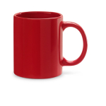 Tasses personnalisées colorées en céramique de 350ml Colorful couleur rouge
