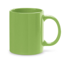 Tasses personnalisées colorées en céramique de 350ml Colorful couleur vert clair