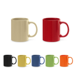 Tasses personnalisées colorées en céramique de 350ml Colorful diverses couleurs