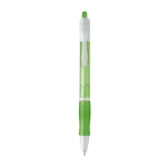 Stylos personnalisés de différentes couleurs Encre Bleue Economy couleur vert clair première vue