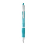 Stylos personnalisés de différentes couleurs Encre Bleue Economy couleur bleu ciel première vue
