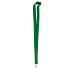 Lanyard 2 cm personnalisé avec fermoir de sécurité BasicStyle Plus couleur vert
