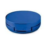 Stick à lèvre avec miroir et boîte métallique SPF 15 UV Reflection couleur bleu deuxième vue