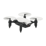 Drone pliable avec caméra à offrir à des clients Pocketwing couleur blanc quatrième vue
