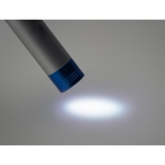 Lampe torche avec mousqueton et logo lumineux avec LED Logolight Clip couleur bleu sixième vue