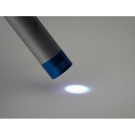 Lampe torche avec mousqueton et logo lumineux avec LED Logolight Clip couleur bleu septième vue