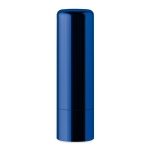 Stick à lèvres publicitaire emballage avec effet métal SPF 15 UVStick couleur bleu deuxième vue