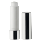 Stick à lèvres publicitaire emballage avec effet métal SPF 15 UVStick couleur argenté brillant