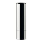 Stick à lèvres publicitaire emballage avec effet métal SPF 15 UVStick couleur argenté brillant deuxième vue