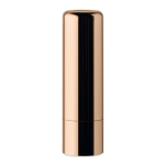 Stick à lèvres publicitaire emballage avec effet métal SPF 15 UVStick couleur champagne deuxième vue