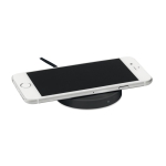 Chargeur sans fil rond de petite taille pas cher Basepad couleur noir quatrième vue