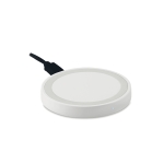Chargeur sans fil rond de petite taille pas cher Basepad couleur blanc