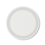 Chargeur sans fil rond de petite taille pas cher Basepad couleur blanc troisième vue