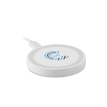 Chargeur sans fil rond de petite taille pas cher Basepad couleur blanc vue principale