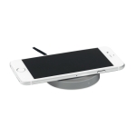 Chargeur sans fil rond de petite taille pas cher Basepad couleur gris quatrième vue
