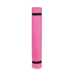 Tapis de yoga personnalisé portant votre logo avec housse Namaste couleur rose