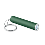 Porte-clés lampe torche cylindrique et coloré avec logo