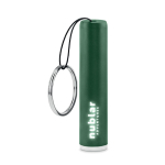Porte-clés lampe torche cylindrique et coloré avec logo