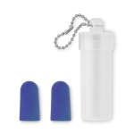 Bouchons d'oreille personnalisable en cadeau pour clients Silence couleur bleu