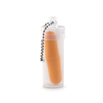 Bouchons d'oreille personnalisable en cadeau pour clients Silence couleur orange deuxième vue