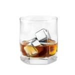 Ensemble de glaçons métalliques dans un sachet Set Glaçons Ice couleur noir quatrième vue
