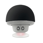 Enceinte Bluetooth en forme de champignon avec ventouse Mushy couleur noir