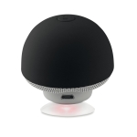Enceinte Bluetooth en forme de champignon avec ventouse Mushy couleur noir deuxième vue