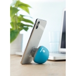 Enceinte Bluetooth en forme de champignon avec ventouse Mushy couleur turquoise vue d'ambiance principale