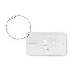 Porte étiquettes de bagages en aluminium, couleurs variées AluColor couleur argenté mat