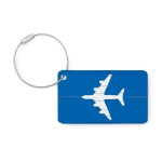 Porte étiquettes de bagages en aluminium, couleurs variées AluColor couleur bleu roi